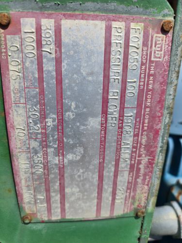 Lot of Four (4) Various Size Air Pressure Blowers - Image 8